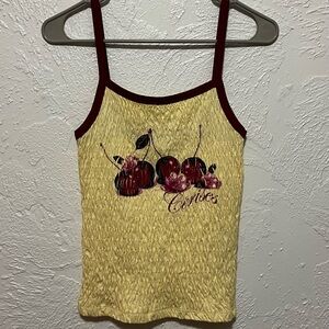 Urban Outfitters cherry tank